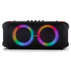 PARLANTE RGB MOONKI TRIP 900W BLUETOOTH CON MICROFONO INALAMBRICO MA-D65TR