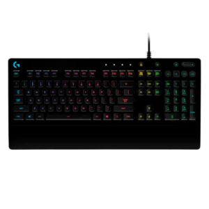 TECLADO GAMING RGB LOGITECH G213 PRODIGY MEMBRANA ALÁMBRICO INGLÉS 920-008083