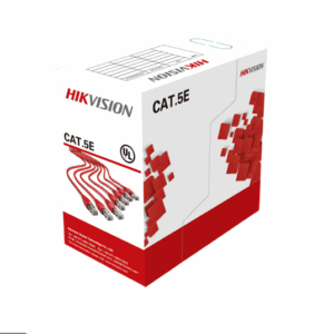 CABLE UTP CAT 5E EXTERIOR DS-1LN5EO-UU/E(O-STD) 23AWG UL HIKVISION 305 MTS 100% COBRE 307400129