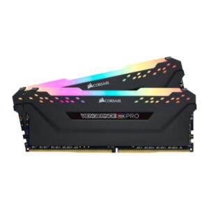MEMORIA RAM PC 16GB(2 X 8GB) DDR4 3600MHZ CORSAIR VENGEANCE RGB PRO CMW16GX4M2D3600C18