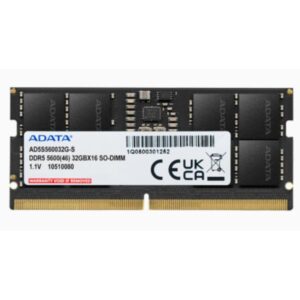 MEMORIA RAM LAPTOP 32GB ADATA AD5S560032G-S DDR5 5600MHZ