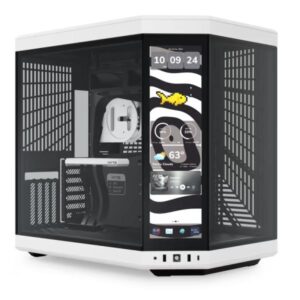 CASE HYTE Y70 TOUCH INFINITE TORRE MEDIA VIDRIO TEMPLADO CON PANTALLA TÁCTIL 14.9" GEN 3 CS-HYTE-Y70TTI-WB