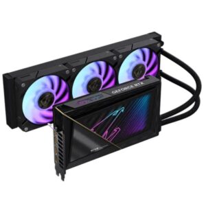 TARJETA DE VIDEO GIGABYTE AORUS GEFORCE RTX 5090 XTREME WATERFORCE 32GB GDDR7 2655 MHZ GV-N5090AORUSX W-32GD