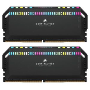 MEMORIA RAM PC 32GB (2 X 16GB) CORSAIR DOMINATOR RGB DDR5 5200MHZ CL40 CMT32GX5M2B5200C40