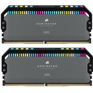 MEMORIA RAM PC 32GB (2 X 16GB) CORSAIR DOMINATOR RGB DDR5 5200MHZ CL40 CMT32GX5M2B5200Z40