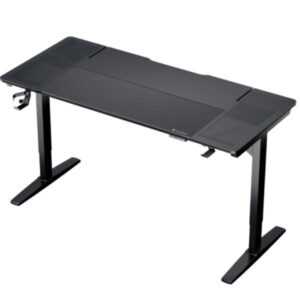 ESCRITORIO AJUSTABLE THUNDERX3 LAB-X SOPORTE PARA HEADSET Y PORTAVASOS TEGD-7029101.11