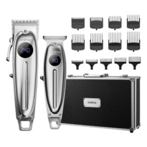KIT CORTADORA Y AFEITADORA ORAIMO SMART BARBERKIT CON 14 PEINES DE GUIA OCS-550