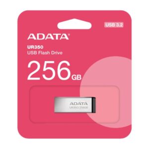 MEMORIAS USB 256GB ADATA UR350 USB 3.2 100 MB/S UR350-256G-RSR/BK