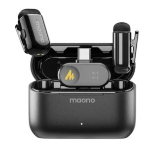 MICROFONO MAONO WM622 PC2 INALAMBRICO CON RECEPTOR USB-C CON REDUCCION DE RUIDO