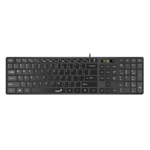 TECLADO GENIUS SLIMSTAR 126 MEMBRANA ALÁMBRICO USB ESPAÑOL 31310017401