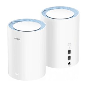 SISTEMA WIFI CUDY M1200(2-PACK) 1.0 DOBLE BANDA (5GHZ) AC1200 CUDY MESH SOLUTION