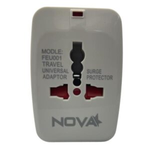 ADAPTADOR  UNIVERSAL  NOVA FEU001001C  PARA VIAJES