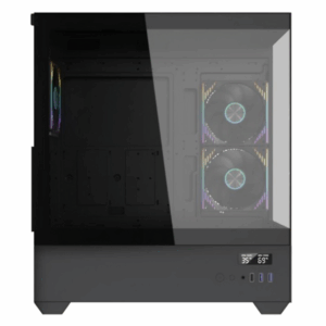 CASE EAGLE WARRIOR CG01TZRA001 MID TOWER SIN VENTILACION INCLUIDA CON VIDRIO TEMPLADO FRONTAL Y LATERAL SIN FUENTE